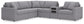 Modmax - Sectional - Granite