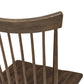 Midland Falls - Spindle Back Side Chair - Rustic Brown
