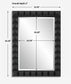 Studded - Mirror - Black