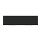 Kozmour - Six Drawer Dresser - Black / Brown