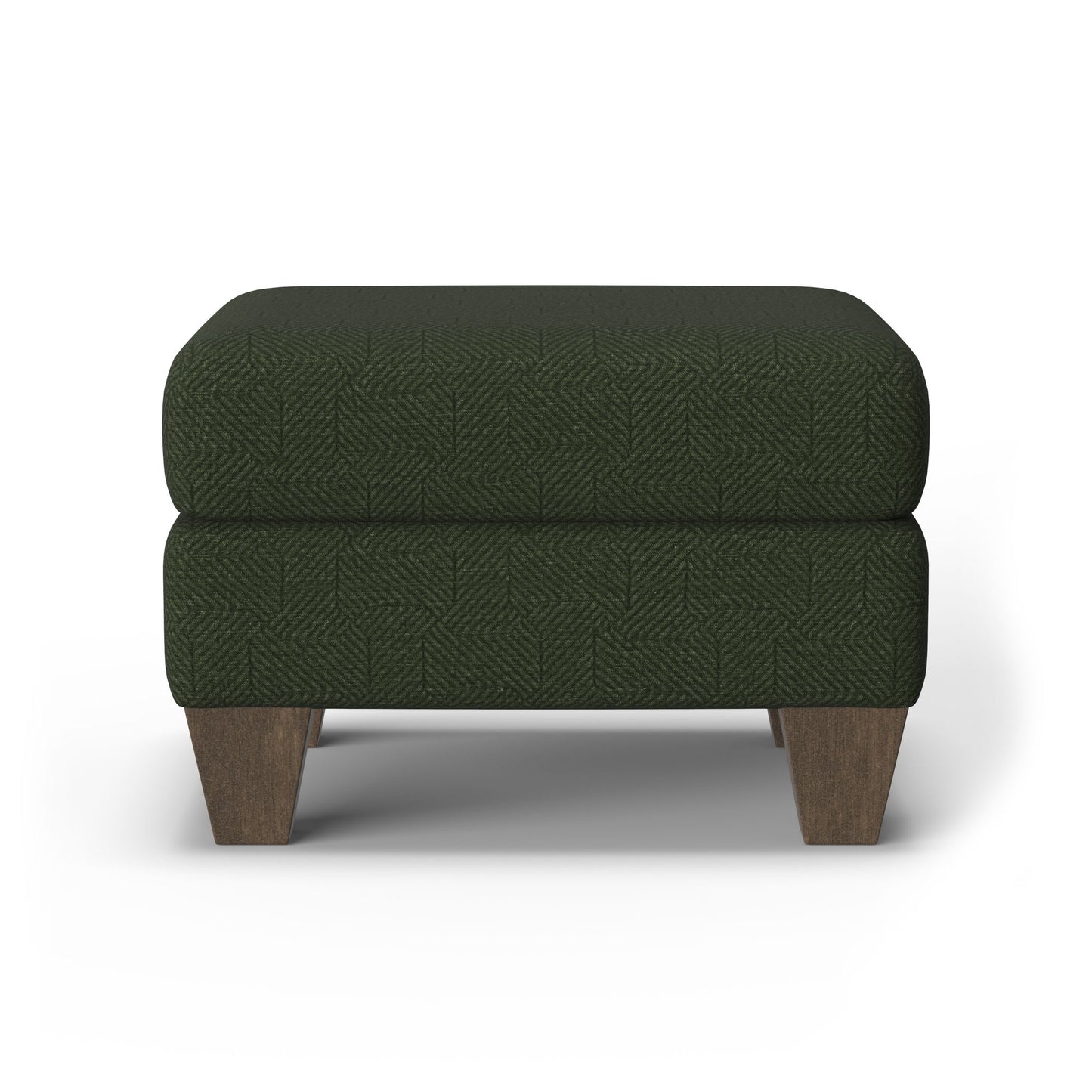 Moxy - Fabric Ottoman, Square Tapered Legs