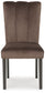 Jeshina - Dining Upholstered Side Chair (Set of 2) - Mocha
