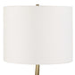 Spiraling - Cordless Brass Buffet Lamp - Black / Gold
