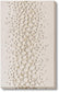 Pebbled Cream Drift - 32" x 47" Framed Wall Art - Beige