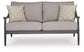 Ocean Beach - Loveseat With Cushion - Gray