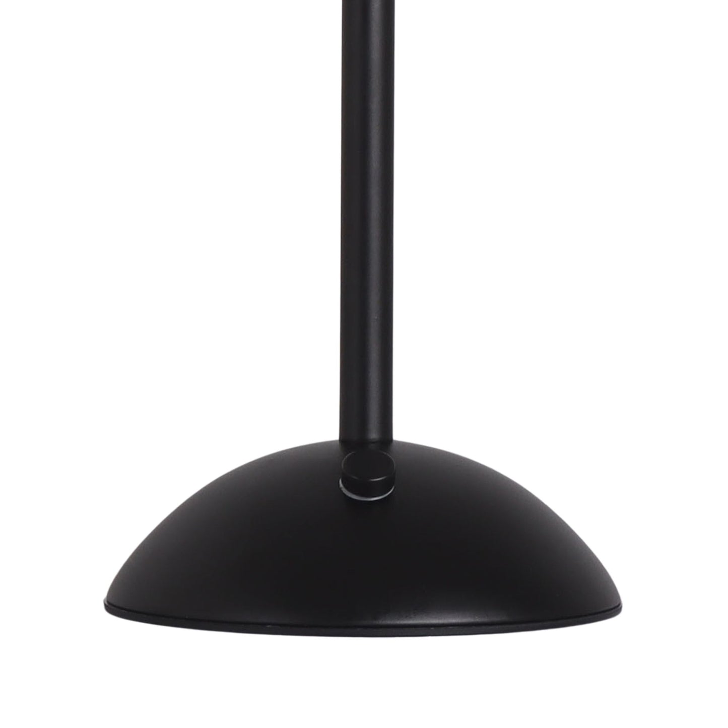 "Crystal Radiance II" Rechargeable LED Metal Accent Lamp (Set of 2) - Matte Black / Smoke