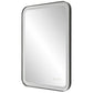 Crofton - Vanity Mirror - Black & Pearl Silver