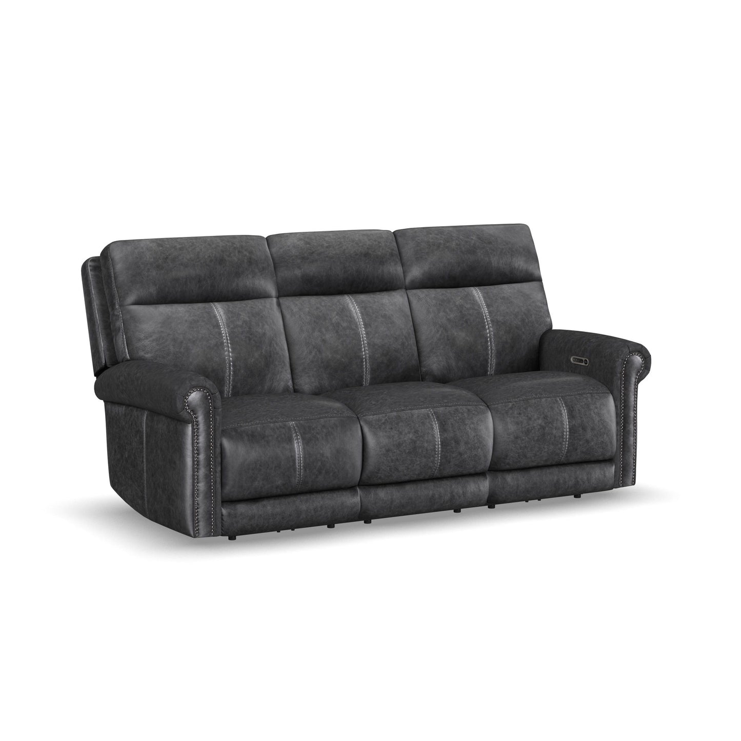 Alexander - Power Reclining Sofa With Console, Power Headrest & Lumbar