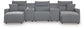 Modmax II - Reclining Sectional - Salt And Pepper