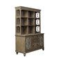 Simply Elegant - Credenza & Hutch - Heathered Taupe