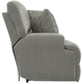 Renaldo - Power Console Loveseat With Zero Gravity Recline - Stone
