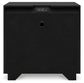 Londer - Two Drawer Night Stand - Black