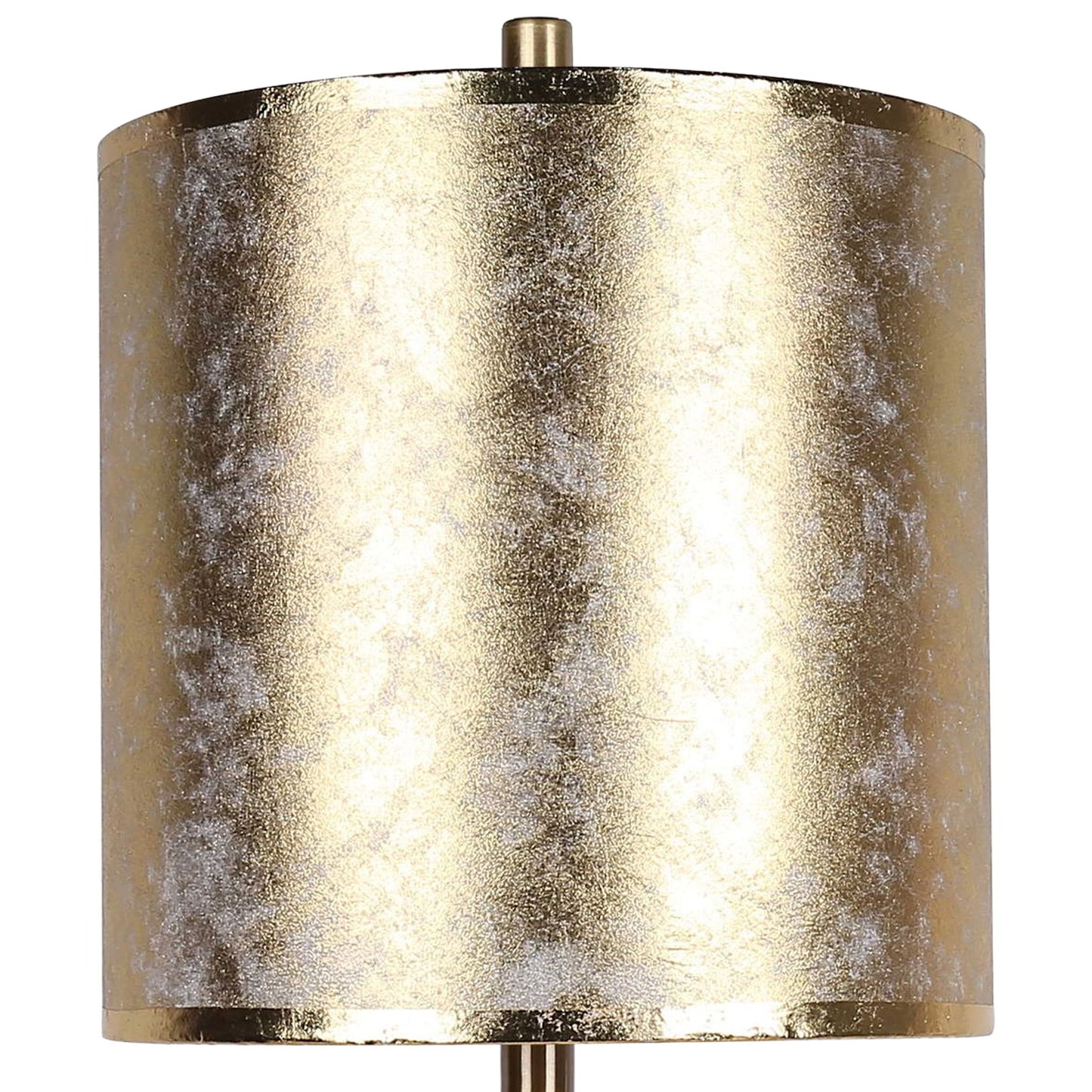"Luxe Radiance" Ceramic Table Lamp (Set of 2) - Off White / Gold