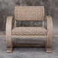 Rehema - Outdoor Wicker Lounge Chair - Gray