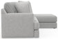Logan - Upholstered Sectional With Comfort Coil Seating And Accent Pillows Included