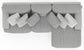 Abraxas - 3 Piece Reclining Sectional