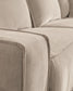 Carceri - 3-Piece Power Sectional Reclining Sofa With Armless Power Recliner - Cashmere