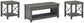 Freedan - 3 Pc. - Coffee Table, 2 End Tables - Grayish Brown