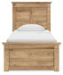 Makidern - Panel Storage Bed With Under Bed Storage Unit