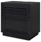 Londer - Two Drawer Night Stand - Black