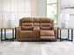 Knightington - Power Reclining Loveseat With Audio Seating