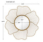 Blossom - Gold Floral Mirror