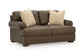 Carriage Point - Loveseat - Hickory