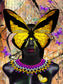 Framed - Transformation By Yvonne Coleman Burney - Yellow