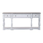 Magnolia Manor - 3 Drawer Hall Console Table - White