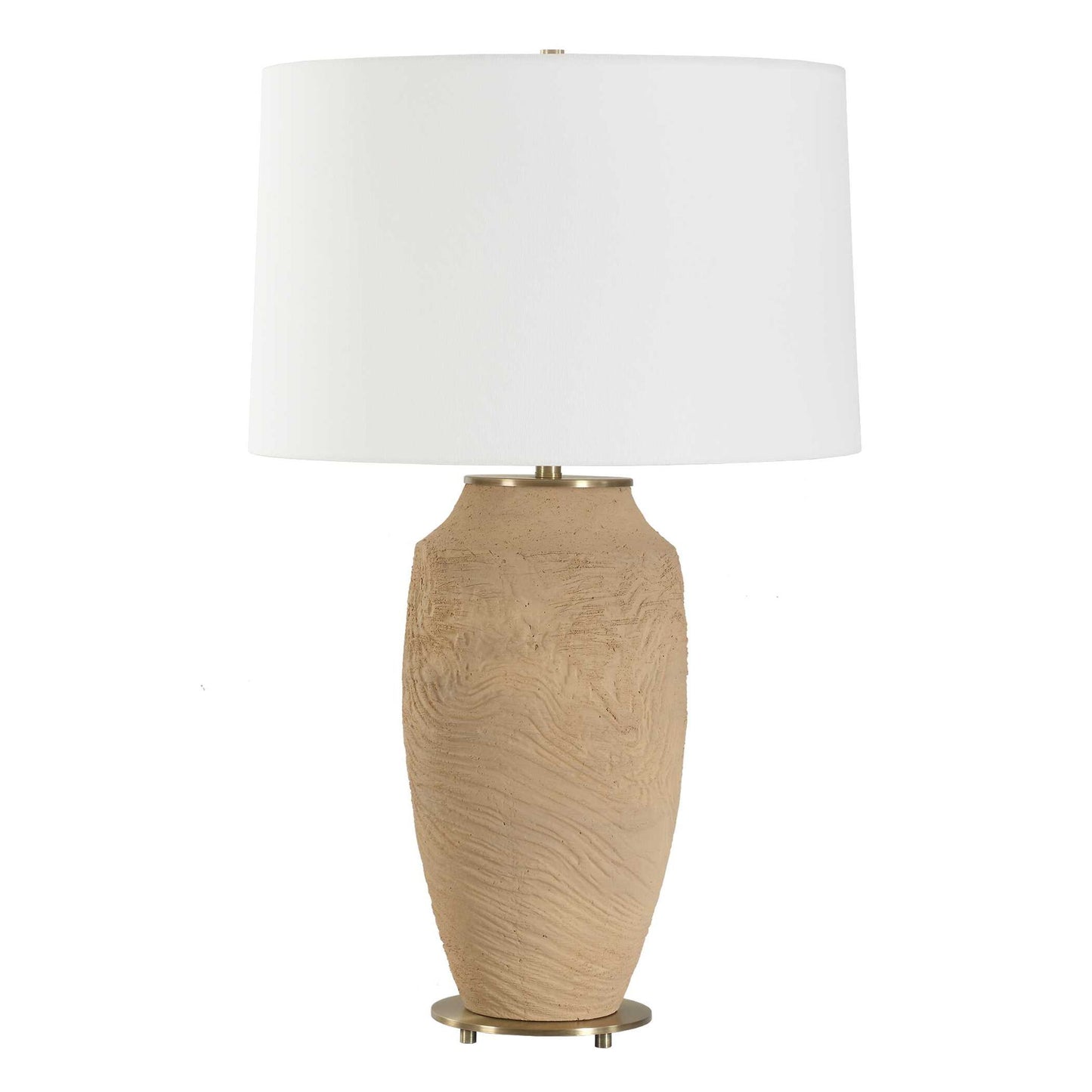 Sandstone Flow - Table Lamp - Terracotta