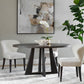 Pulsar - Round Walnut Dining Table - Gray