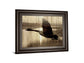 Journey By Tania Bello - Framed Goose Photo Print Wall Art - Light Brown