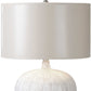 Georgios - Textured Ceramic Lamp - White