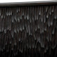 Stevenson - Chiseled 4 Door Cabinet - Black / Brown / Woodtone