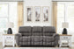 Bakerstein - Power Reclining Sofa With Adjustable Headrest - Galaxy