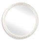 Akiko - Round Mirror - White