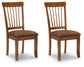 Berringer - Dining UPH Side Chair (Set of 2) - Rustic Brown