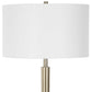 Curran - Tapered Metal Floor Lamp - White