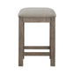 Bartlett Field - Upholstered Console Stool - Dusty Taupe