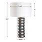 Corvair - Scalloped Table Lamp - Bronze