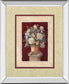 Traditional Il By Vivian Flasch - Mirror Framed Print Wall Art - Beige
