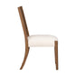 Lincoln - Upholstered Dining Chair - Brown / Milk