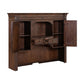 Providence Park - Jr Executive Credenza Hutch - Chateau Brown