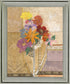 Opulent Blossom Mix - 28" x 34" Framed Wall Art - Gold
