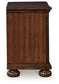 Lavinton - Three Drawer Night Stand - Brown