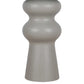"Echo Essence" Ceramic Table Lamp - Textured Gray
