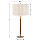 Iliana - Wood Table Lamp - Brass,Gold,Woodtone