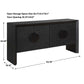 Williams - 4 Door Cabinet - Black
