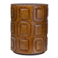 Alson - Geometric Accent Table - Dark Brown