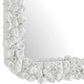 Barnacle - Rectangular Mirror - White